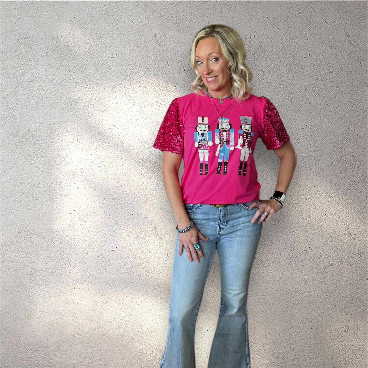 Nutcracker Sparkles Top