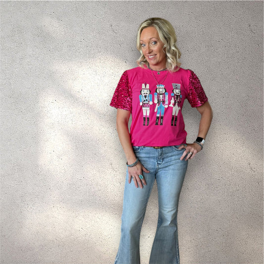 Nutcracker Sparkles Top