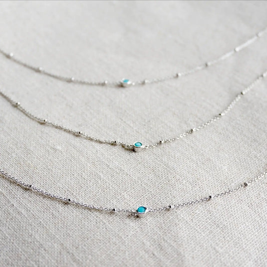 Avena Turquoise Delicate Necklace