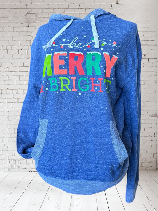 Be Merry & Bright Terry Cloth Hoodie