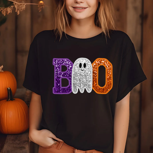 Boo Short Sleeve Graphic Tee