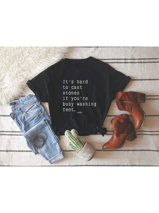 Casting Stones Graphic Tee