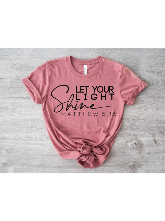 Let Your Light Shine Tee