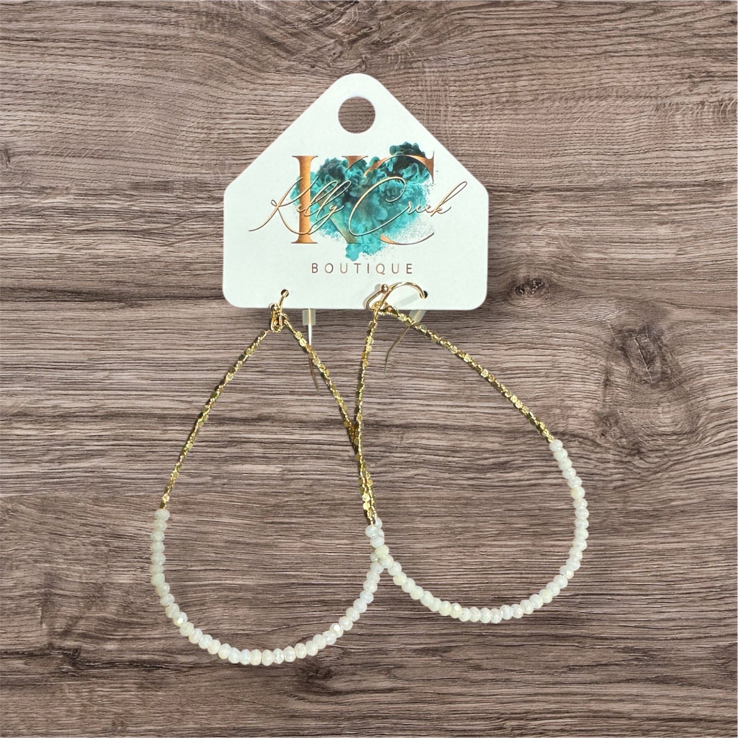 Luminous Grace Teardrop Earrings