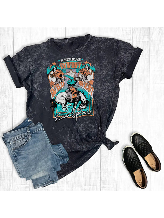 Wild West Free Spirit Graphic Tee